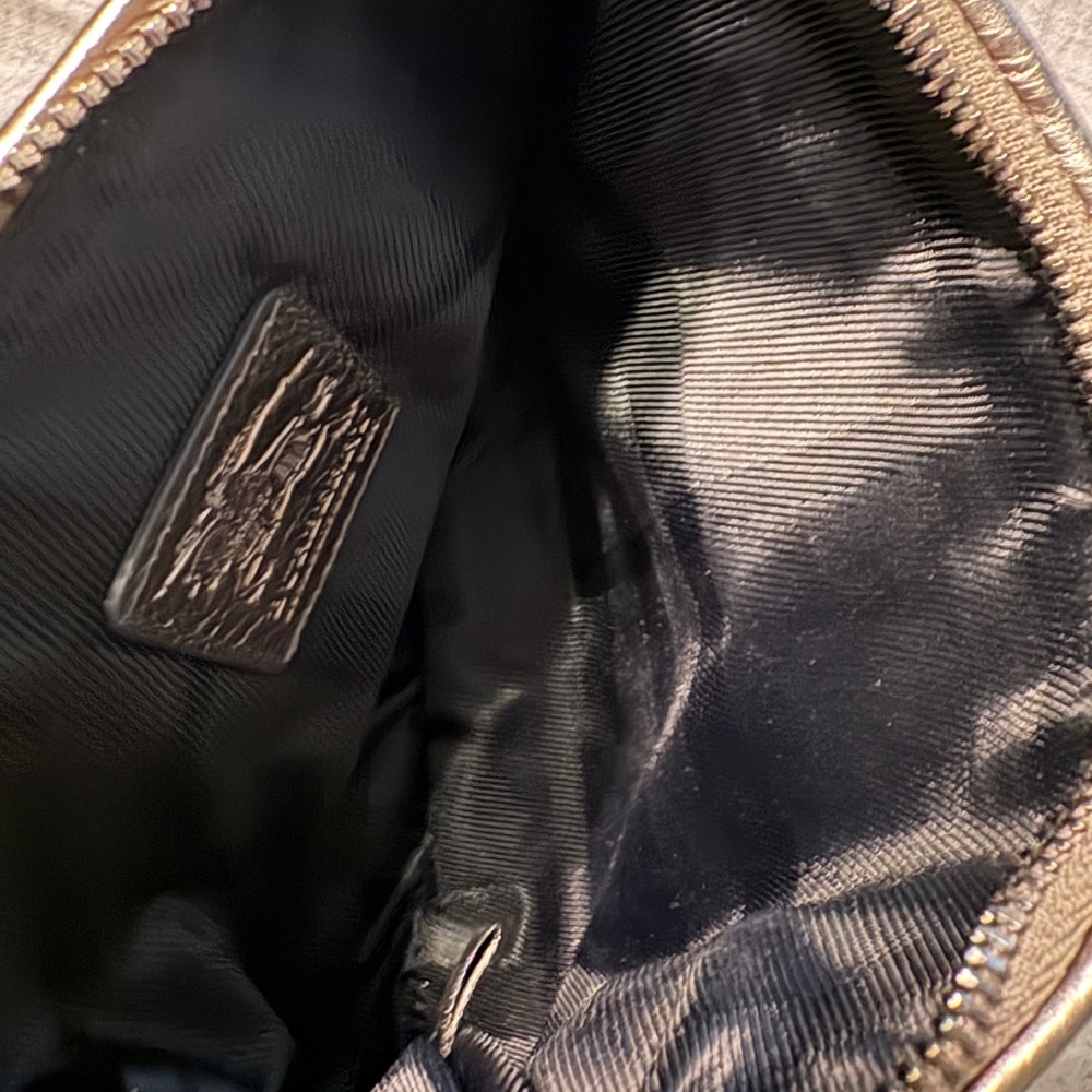 Burberry Checkered Black and Gray Cosmetic Bag - Picture 9 of 10